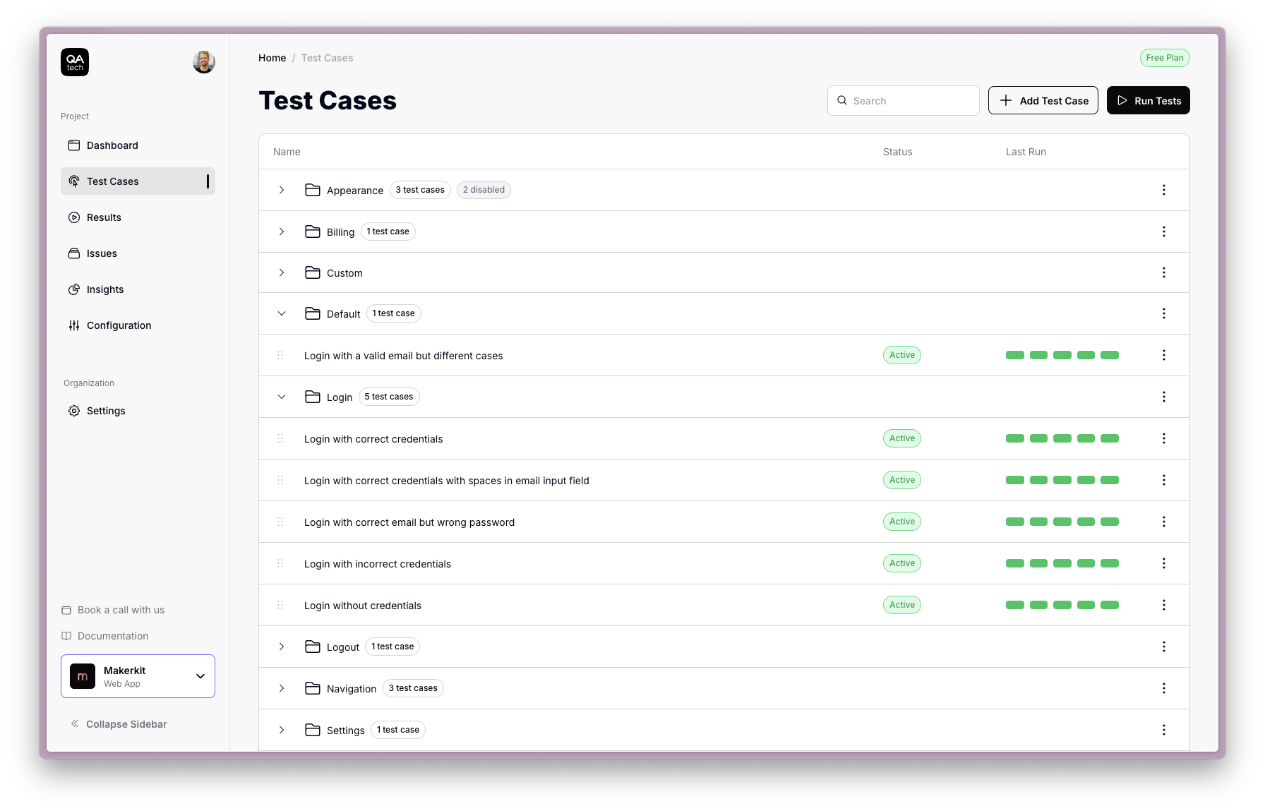 Duplicate tests easily